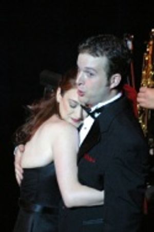 Justin McConnaughy (The New School), with Darcie Champagne (The New School), sings "T Photo