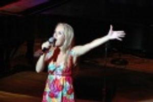 Natalie Hall (AMDA) sings "The Girl in 14G" Photo