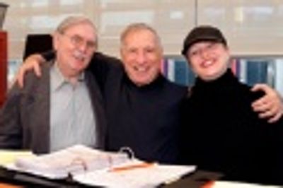  Thomas Meehan, Mel Brooks and Susan Stroman; Photo