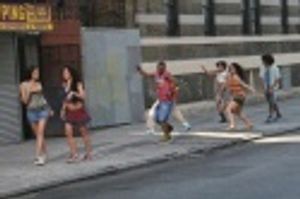 Karen Olivo, Nina LaFarga and ensemble Photo