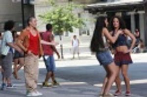 Luis Salgado, Jon Rua, Ricky Tripp, Karen Olivo and Nina LaFarga Photo