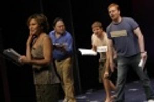 Amanda Watkins, Orville Mendoza, Daniel C. Levine and David Abeles Photo