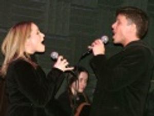 A Mamma Mia! reunion as Tina Maddigan and Joe Machota
sing "I Believe My Heart" from Photo