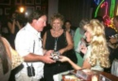 Laura Bell Bundy greets her fans and signs CDs Photo