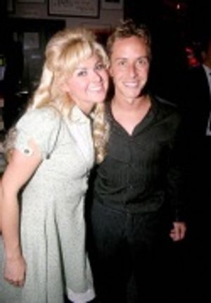 Laura Bell Bundy and Dean Armstrong of Rent and "Queer as Folk" Photo