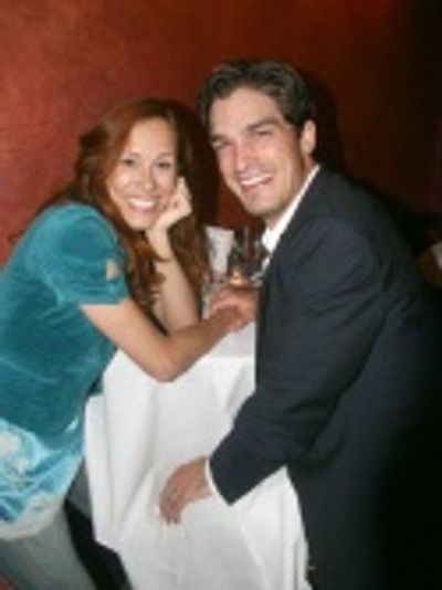 Newlyweds Heather Parcells and Paul Schaeffer of The Phantom of the Opera Photo