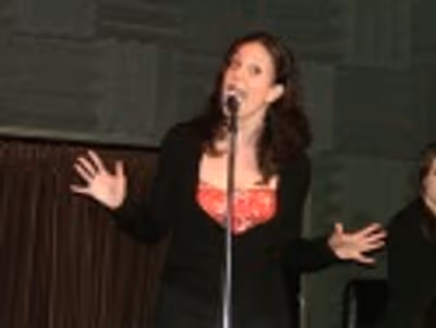 Wicked's Kristy Cates shows her comedic side with
"Capped Teeth and Caeser Salad" fr Photo