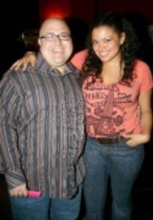 Frank DeCaro and Michelle Buteau Photo