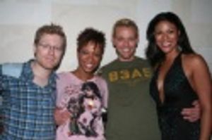 Anthony Rapp, Tamyra Gray, Adam Pascal and Merle Dandridge Photo