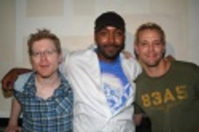 Anthony Rapp, Jesse L. Martin and Adam Pascal Photo