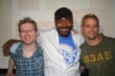 Anthony Rapp, Jesse L. Martin and Adam Pascal Photo