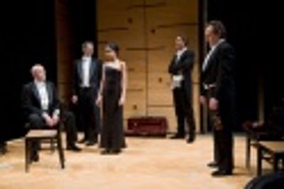 Mahira Kakkar, Douglas Rees, Michael Laurence, David Beach, and Richard Topol Photo