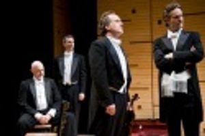 Douglas Rees, Michael Laurence, David Beach, and Richard Topol Photo