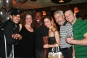 James Carpinello, Mary Testa, Andre Ward, Kerry Butler, Arturo E. Porazzi and Ryan Wa Photo