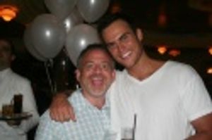 Marc Shaiman and Cheyenne Jackson Photo