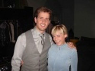 Joey McIntyre and Jenny Lee Ramos  Photo