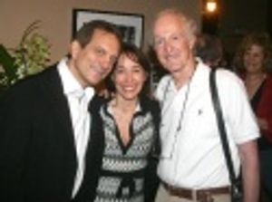 Martin Vidnovic, Didi Conn and David Shire Photo