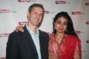 Richard Topol and Mahira Kakkar  Photo