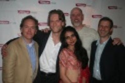 David Beach, Michael Laurence, Mahira Kakkar, Douglas Rees and Richard Topol Photo