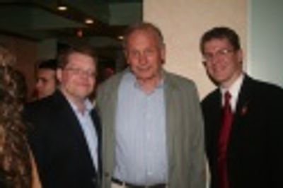 Terrence J. Nolen, A.R. Gurney and Michael Hollinger
  Photo