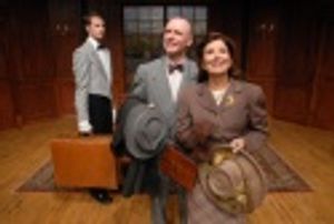 Presidential candidate Grant Matthews (center, played by Walter Cotter) and wife Mary Photo