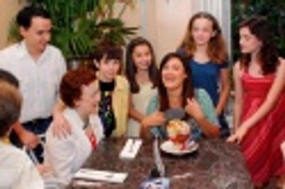 Ashley Brown and Mary Poppins cast members Photo