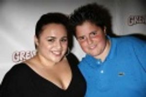 Nikki Blonsky and her brother Photo