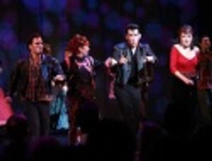 Max Crumm, Laura Osnes and ensemble Photo