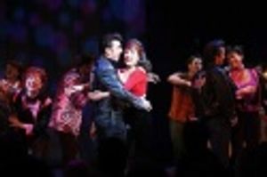 Max Crumm, Laura Osnes and ensemble Photo