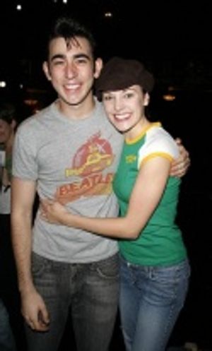 Max Crumm and Laura Osnes Photo