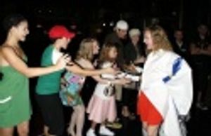 Amber Stone and cast members Photo