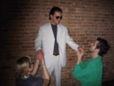  Kate Russell as Woman, Tom Pelphrey as Television and Bryan Fenkart as Man Photo