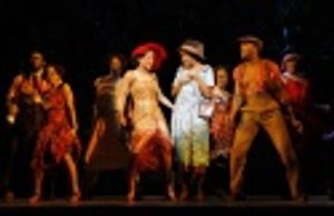 Michelle Williams, Jeannette Bayardelle as Celie and the company Photo