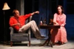 John Benjamin Hickey as Nicholas Denery and Allison Janney as Constance Tuckerman Photo