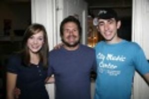Laura Osnes, John Melendez and Max Crumm Photo