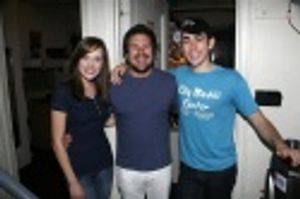 Laura Osnes, John Melendez and Max Crumm Photo