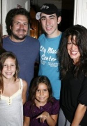 John Melendez, Max Crumm and Suzanna Melendez with Lily Belle and Greta Photo