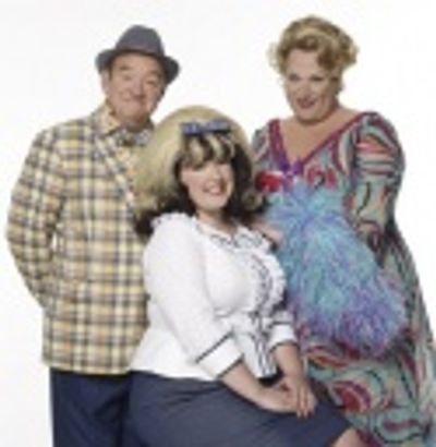 Mel Smith, Leanne Jones and Michael Ball Photo
