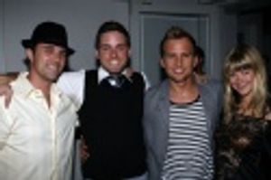 Alistair Tober, Trapper Felides, Chris Isaacson and Seana Harris Photo