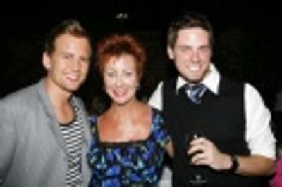 Chris Isaacson, Ruth Williamson and Trapper Felides Photo