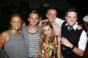 Valarie Pettiford, Chris Isaacson, Becky Baeling, Shane Scheel and Trapper Felides Photo