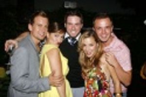 Chris Isaacson, Shoshana Bean, Trapper Felides, Becky Baeling and Shane Scheel Photo