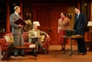 David Rasche as Victor Fleming, Matthew Arkin as Ben Hecht, Margo Skinner as Miss Pop Photo