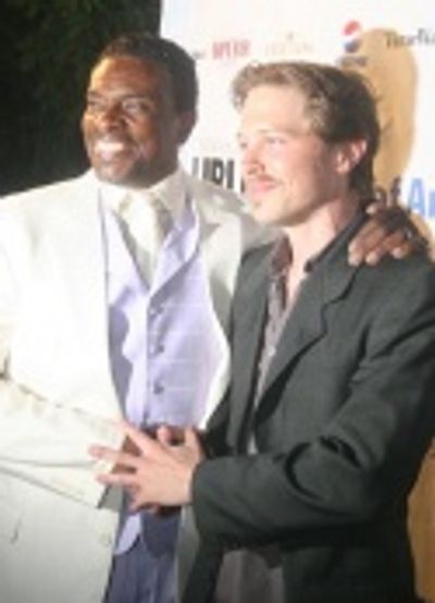Keith David and Austin Lysy Photo