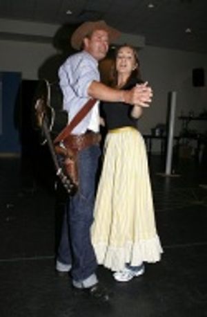 Clarke Thorell and Kara Lindsay Photo