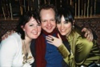 Natalie Joy Johnson, director Jamie McGonnigal and Eden Espinosa Photo