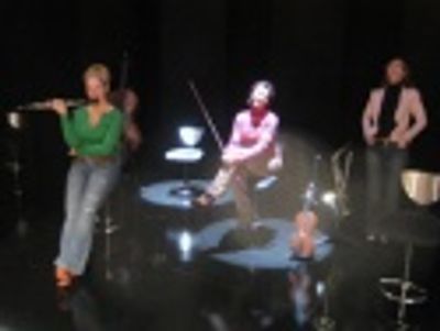 Three girlfriends waiting: Angel Desai, Elizabeth Stanley and Kelly Jeanne Grant Photo