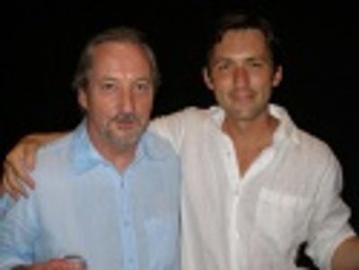 Cast members Gerard Doyle and Kameron Steele Photo