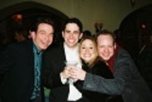 Eddie Varley, Producer Rob Diamond, Tina Maddigan and Jamie McGonnigal Photo