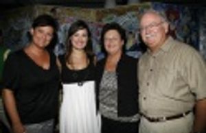 Ashley Brown with her family Photo